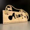 Adventskalender aus Holz, auf Wunsch mit Beuteln zum Selbstbefüllen, DIY, Unbegrenzt verwendbar
